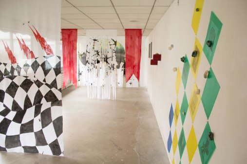 Celine Notheaux Arlequinisme rampant vue generale